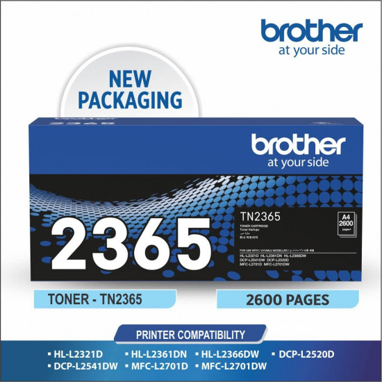 Brother TN-2365 Original Toner (Mono/Black) Brother TN-2365 Original Toner (Mono/Black)