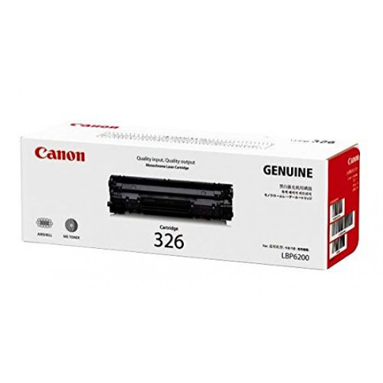 Canon CRG 326 Laser Toner Cartridge, Black, Standrad Canon CRG 326 Laser Toner Cartridge, Black, Standrad