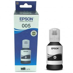 Epson 005 120 ml Black Ink Bottle, Compatible with M1100/M1120/M2140 Epson Printer Models