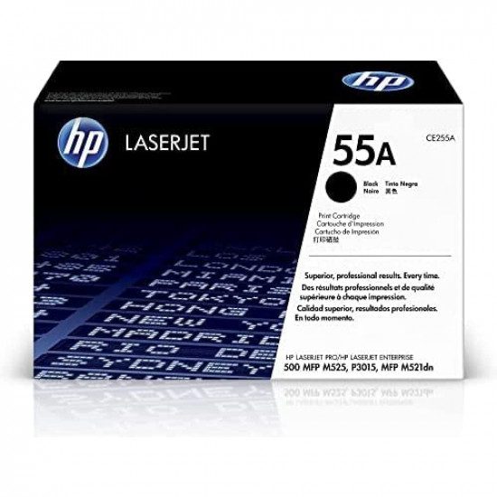 HP Laserjet P3015 6K Print Cartridge, Black, Standard (CE255A) HP Laserjet P3015 6K Print Cartridge, Black, Standard (CE255A)