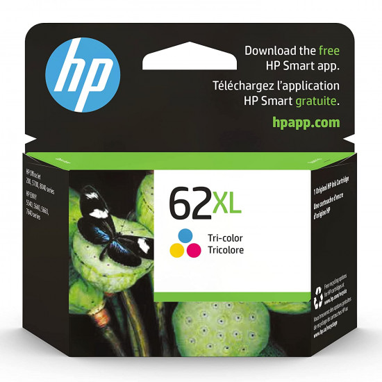 HP 62XL Tri-Color Ink Cartridge HP 62XL Tri-Color Ink Cartridge