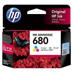 HP 680 Tri-color Original Ink Advantage Cartridge