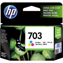 HP Deskjet 703 Ink Cartridge - Tri Color