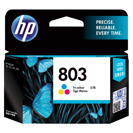 HP 803 Tri-Color Original Ink Cartridge HP 803 Tri-Color Original Ink Cartridge