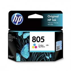 HP 805 Tri-Color Original Ink Cartridge