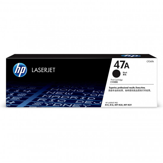 HP 47A Black Laserjet Toner Cartridge , Standard HP 47A Black Laserjet Toner Cartridge , Standard