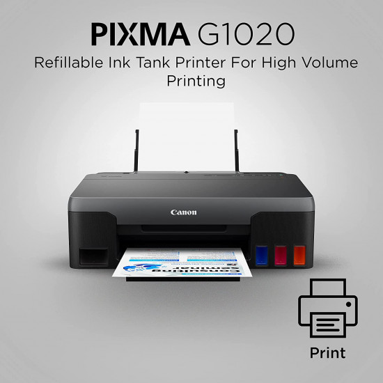 Canon PIXMA G1020 Single Function Ink Tank Colour Printer Canon PIXMA G1020 Single Function Ink Tank Colour Printer
