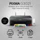 Canon PIXMA G3021 All-in-One Wi-Fi Ink Tank Colour Printer (Black) with 1 Additional Black Ink Bottle