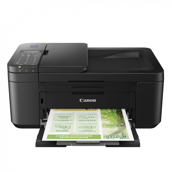 Canon E4570 All-in-One Wi-Fi Ink Efficient Colour Printer with FAX/ADF/Duplex Printing (Black) Canon E4570 All-in-One Wi-Fi Ink Efficient Colour Printer with FAX/ADF/Duplex Printing (Black)