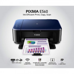 Canon E560 Multifunction Wireless Ink Efficient Colour Printer with Auto-Duplex Printing