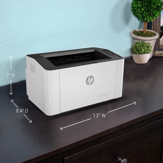 HP Laserjet 108A Monochrome Laser Printer with USB Connectivity, Compact Design, Fast Printing HP Laserjet 108A Monochrome Laser Printer with USB Connectivity, Compact Design, Fast Printing