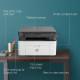 HP Laserjet 136a Laser Monochrome Print, Scan, Copy with USB Connectivity, Compact Design, Fast Printing HP Laserjet 136a Laser Monochrome Print, Scan, Copy with USB Connectivity, Compact Design, Fast Printing