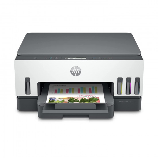 HP 720 WiFi Duplex Printer with Smart-Guided Button, Print, Scan, Copy and Wireless HP 720 WiFi Duplex Printer with Smart-Guided Button, Print, Scan, Copy and Wireless
