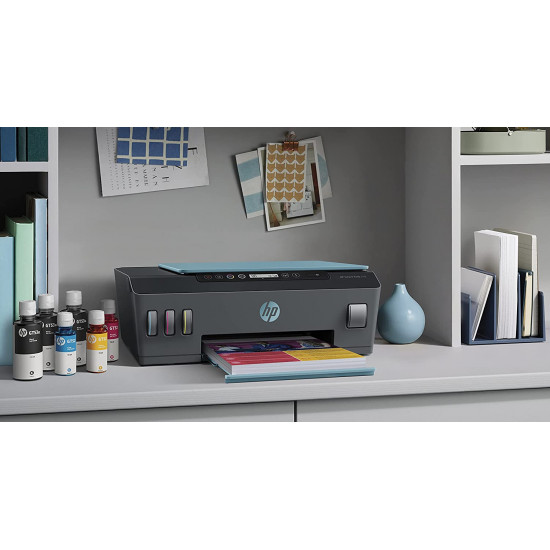 HP Ink Tank 516 Color Printer, Scanner, & Copier with High Capacity Tank for Home