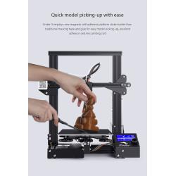 WOL 3D Upgraded Creality Ender 3 2023 Model, with WOL3D PLA PRO